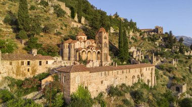 Yunanistan 'ın Mystras kentindeki harabeler - arkeoloji geçmişi