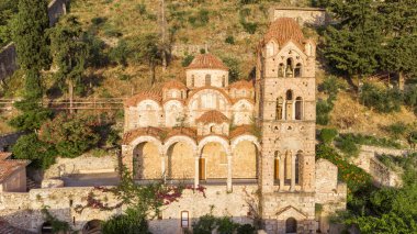 Yunanistan 'ın Mystras kentindeki harabeler - arkeoloji geçmişi