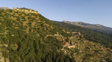 Yunanistan 'ın Mystras kentindeki harabeler - arkeoloji geçmişi
