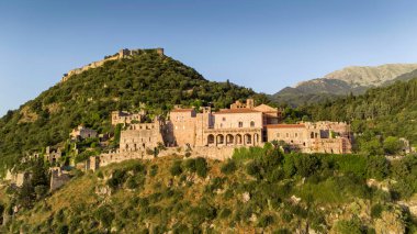 Yunanistan 'ın Mystras kentindeki harabeler - arkeoloji geçmişi