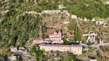 Yunanistan 'ın Mystras kentindeki harabeler - arkeoloji geçmişi