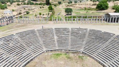 Yunanistan 'ın Moreloponnese kentindeki Messini antik kentinde temerrüt.