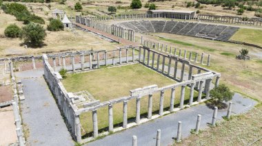 Yunanistan 'ın Mora kentindeki antik Messini kenti..