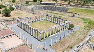 Yunanistan 'ın Mora kentindeki antik Messini kenti..