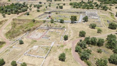 Yunanistan 'ın Mora kentindeki antik Messini kenti..