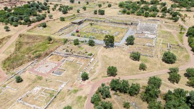 Yunanistan 'ın Mora kentindeki antik Messini kenti..