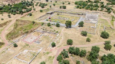Yunanistan 'ın Mora kentindeki antik Messini kenti..