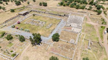 Yunanistan 'ın Mora kentindeki antik Messini kenti..