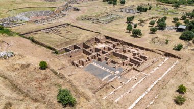 Yunanistan 'ın Mora kentindeki antik Messini kenti..