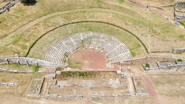 Yunanistan 'ın Mora kentindeki antik Messini kenti..