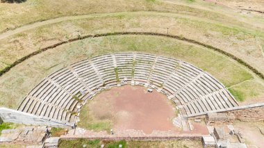 Yunanistan 'ın Mora kentindeki antik Messini kenti..