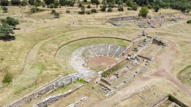 Yunanistan 'ın Mora kentindeki antik Messini kenti..