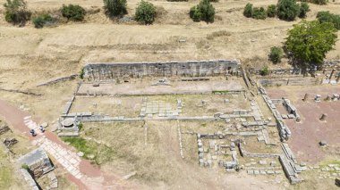 Yunanistan 'ın Mora kentindeki antik Messini kenti..