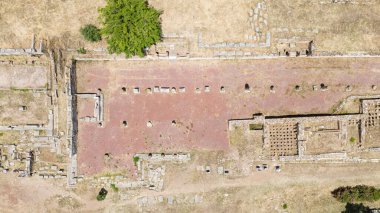 Yunanistan 'ın Mora kentindeki antik Messini kenti..