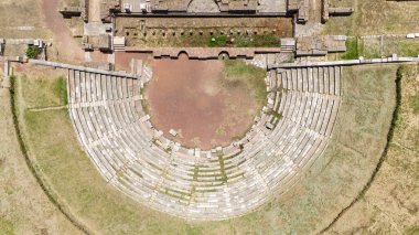 Yunanistan 'ın Mora kentindeki antik Messini kenti..
