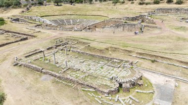 Yunanistan 'ın Mora kentindeki antik Messini kenti..