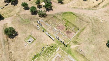Yunanistan 'ın Mora kentindeki antik Messini kenti..