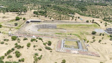 Yunanistan 'ın Mora kentindeki antik Messini kenti..