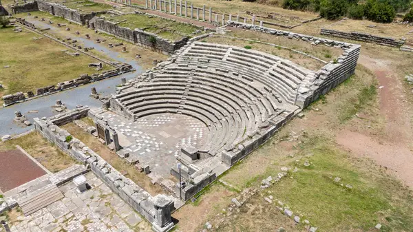 Yunanistan 'ın Mora kentindeki antik Messini kenti..