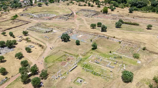 Yunanistan 'ın Mora kentindeki antik Messini kenti..