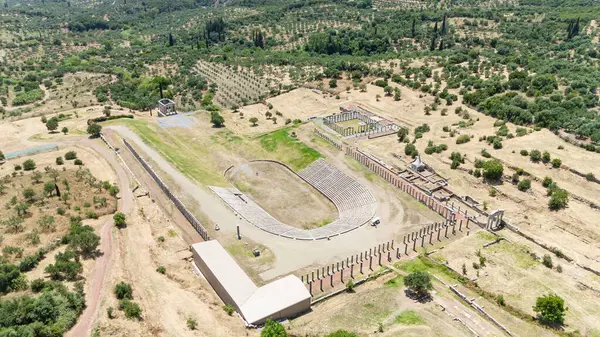 Yunanistan 'ın Mora kentindeki antik Messini kenti..