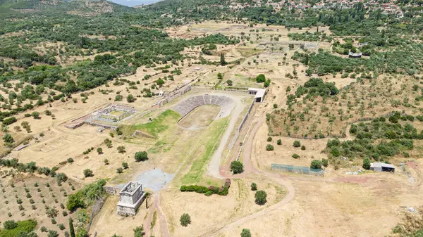 Yunanistan 'ın Mora kentindeki antik Messini kenti..