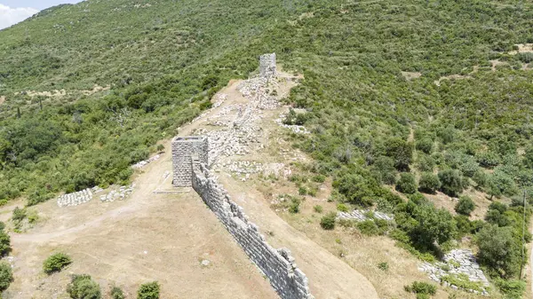 Yunanistan 'ın Mora kentindeki antik Messini kenti..