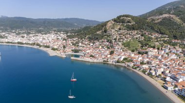 Yunanistan 'ın tarihi Nafpaktos limanı