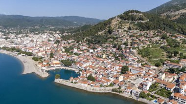 Yunanistan 'ın tarihi Nafpaktos limanı