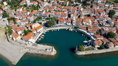 Yunanistan 'ın tarihi Nafpaktos limanı