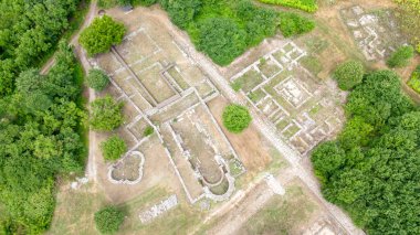 antik kalıntılar dion, Yunanistan.