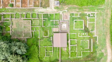 antik kalıntılar dion, Yunanistan.