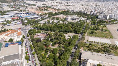 Selanik kenti Yunanistan, beyaz kuleden manzara