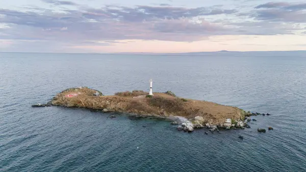 stock image Aerial view of Avsa island, Turkey. Avsa Island view from sea in Turkey.