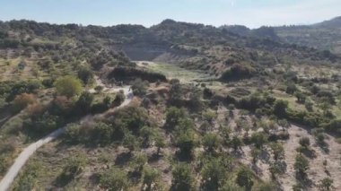 Magnesia Antik Kenti, İyonya 'daki antik bir Yunan kenti olan Maeander' da harabe halindedir. Aydın, Türkiye.