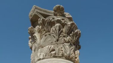 Magnesia Antik Kenti, İyonya 'daki antik bir Yunan kenti olan Maeander' da harabe halindedir. Aydın, Türkiye.