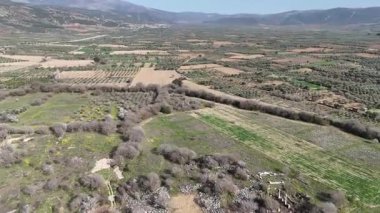 Antik Aphrodisias kentinin insansız hava aracı görüntüsü, Aydın - Türkiye