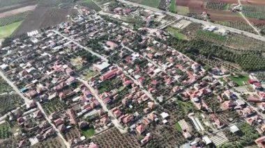 Antik Aphrodisias kentinin insansız hava aracı görüntüsü, Aydın - Türkiye