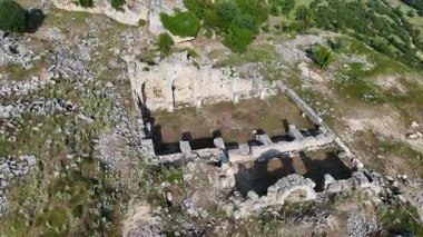 Burdur 'un Bucak kentindeki Kremna Antik Kenti' nden görüntü. 