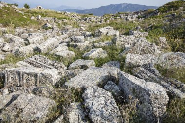 Burdur 'un Bucak kentindeki Kremna Antik Kenti' nden görüntü. 