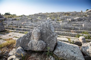 Burdur 'un Bucak kentindeki Kremna Antik Kenti' nden görüntü. 