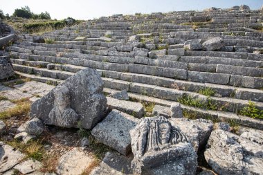 Burdur 'un Bucak kentindeki Kremna Antik Kenti' nden görüntü. 