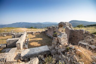 Burdur 'un Bucak kentindeki Kremna Antik Kenti' nden görüntü. 