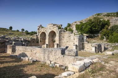 Burdur 'un Bucak kentindeki Kremna Antik Kenti' nden görüntü. 