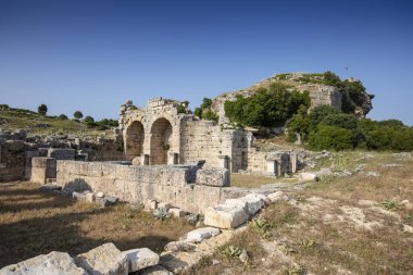 Burdur 'un Bucak kentindeki Kremna Antik Kenti' nden görüntü. 