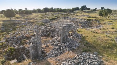 Burdur 'un Bucak kentindeki Kremna Antik Kenti' nden görüntü. 