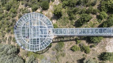 Isparta kentinin en üst görünümü: Türkiye