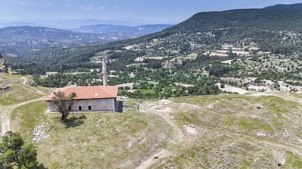 Denizli 'nin Kale kentinde bulunan antik Tabea kenti
