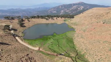 Denizli, Beyagac 'taki güzel Kartal Gölü.