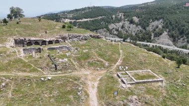Denizli 'nin Kale kentinde bulunan antik Tabea kenti